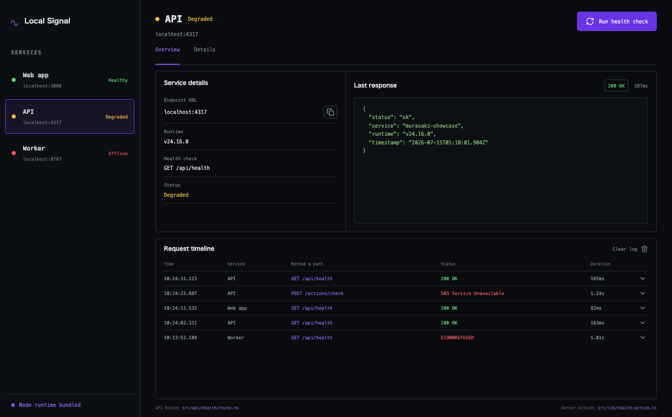 Local Signal desktop app